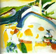 Wassily Kandinsky the cow. oil painting reproduction
